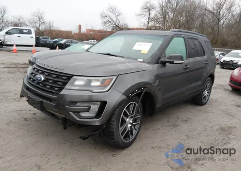 2017 Ford Explorer Sport from USA, damaged, VIN 1FM5K8GT0HGB69450